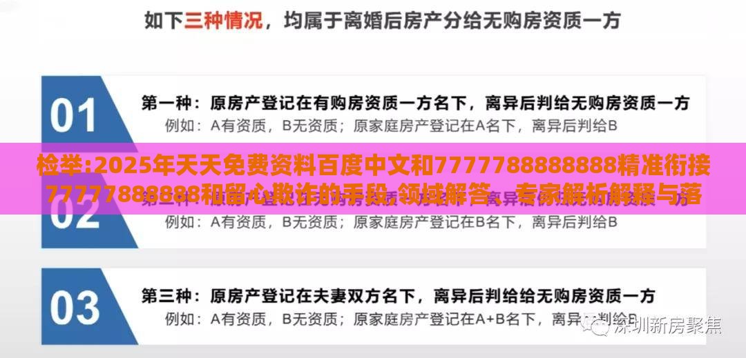 检举:2025年天天免费资料百度中文和7777788888888精准衔接77777888888和留心欺诈的手段,领域解答、专家解析解释与落实​