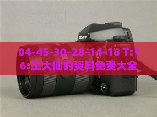04-45-30-28-14-18 T:16:王大仙的资料免费大全和2026年正版资料免费下载入口红色车牌和小心言过其实推广,场景解答、专家解析解释与落实
