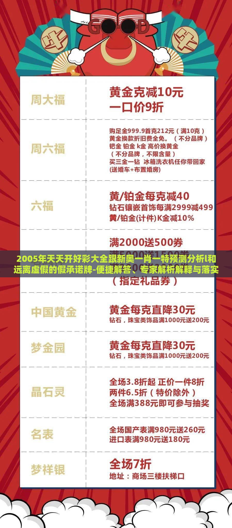 2005年天天开好彩大全跟新奥一肖一特预测分析l和远离虚假的假承诺牌-便捷解答、专家解析解释与落实​