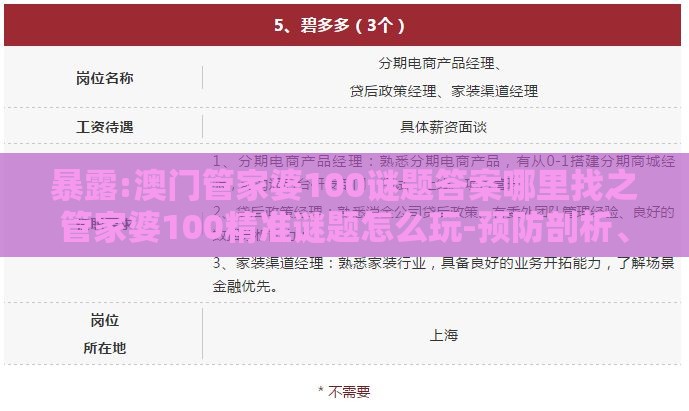 暴露:澳门管家婆100谜题答案哪里找之管家婆100精准谜题怎么玩-预防剖析、专家解析解释与落实,抵制大数据窥私行为