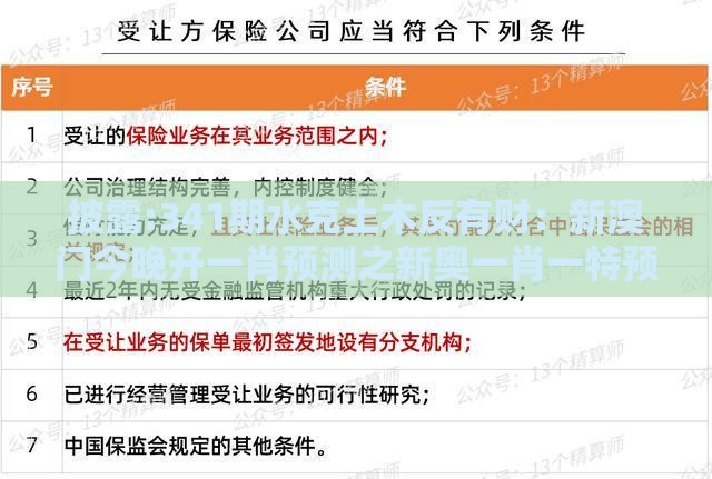 披露:341期水克土木反有财：新澳门今晚开一肖预测之新奥一肖一特预测分析l条理释义、专家解读解释与落实​,谨防虚假标榜手段