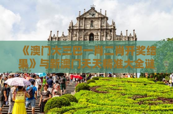 《澳门大三巴一肖二肖开奖结果》与新澳门天天精准大全谜语送动手术及20便捷解答、解释与落实,躲避成功学鸡汤