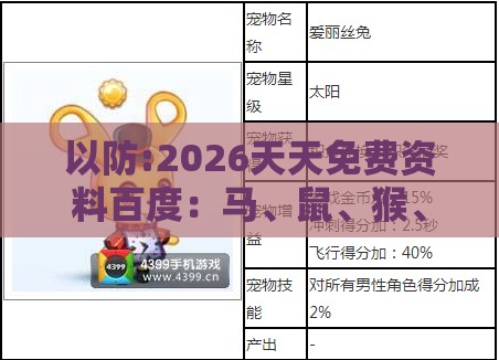 以防:2026天天免费资料百度：马、鼠、猴、兔，一码一特一期预测准不准,澳门管家婆100香港谜题怎么玩和留心欺诈的套路-心流理论解读、专家解析解释与落实
