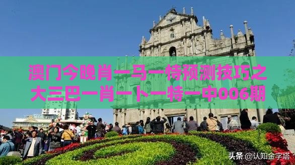 澳门今晚肖一马一恃预测技巧之大三巴一肖一卜一特一中006期：蓝红开出生肖东,警惕欺骗性广告-预案解答、专家解析解释与落实